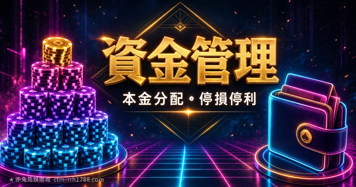 娛樂城資金管理完整方法:設預算、分注、停損停利玩得久