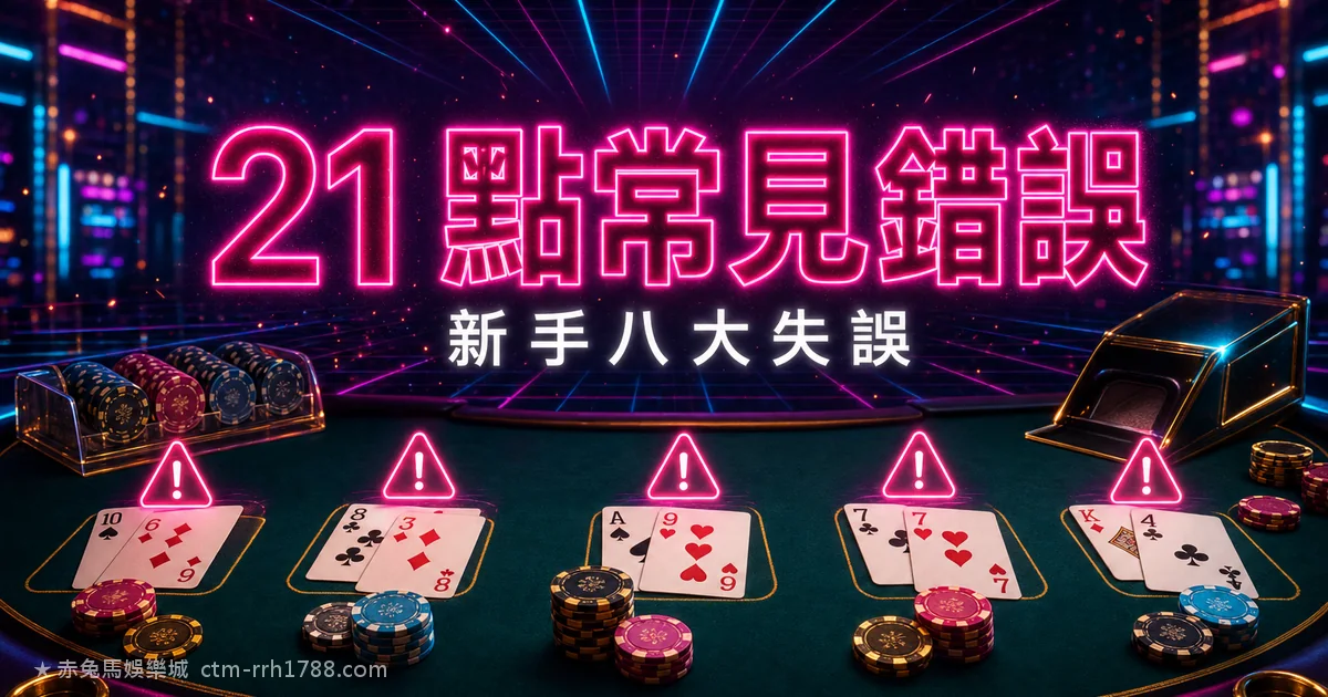 21點常見錯誤:新手8大失誤與正解