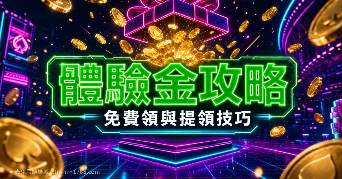 娛樂城體驗金完整攻略：1000 元免費領提領技巧