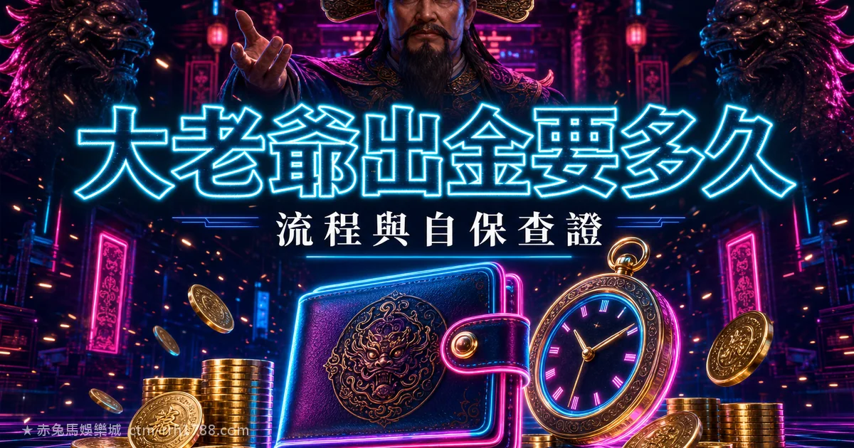 大老爺娛樂城會出金嗎？出金要多久、流程與自保查證