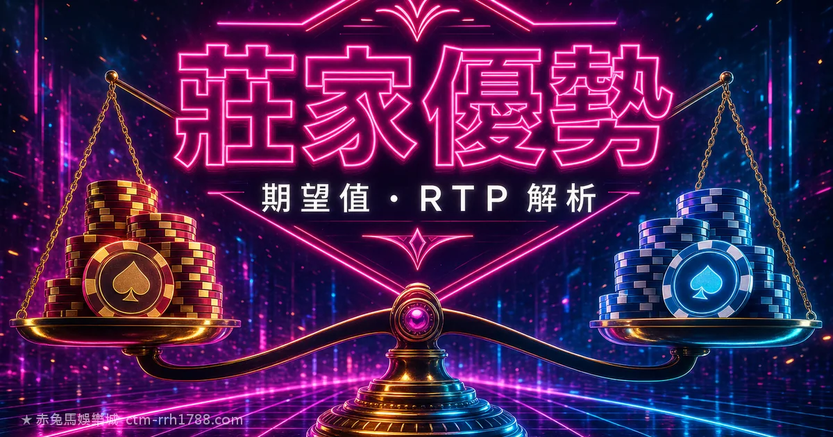 莊家優勢/期望值/RTP 是什麼?完全解析