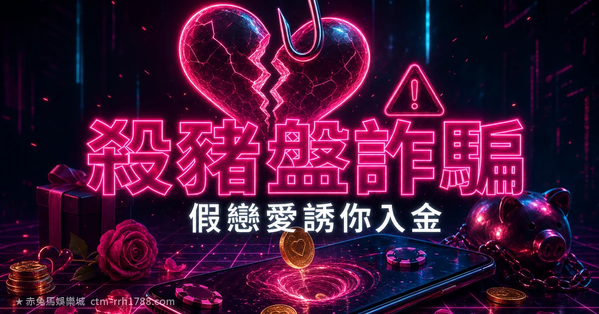 殺豬盤娛樂城詐騙:交友軟體假戀愛誘你入金
