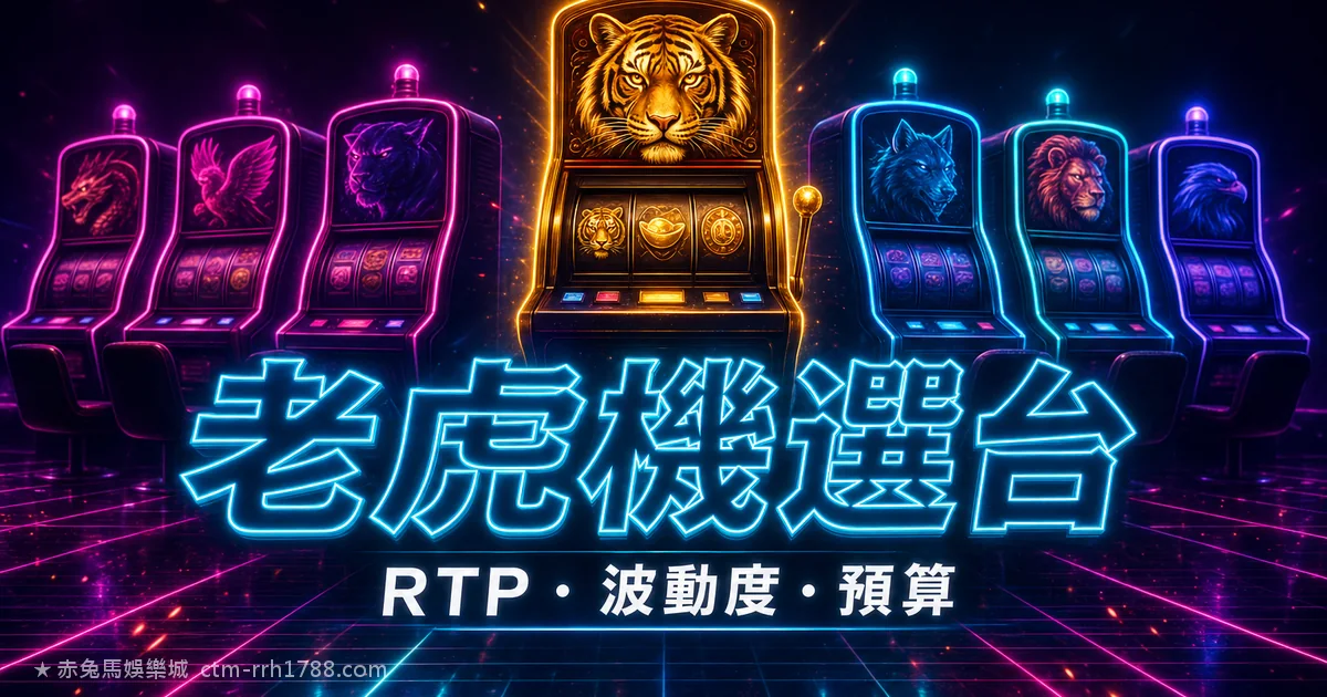 老虎機怎麼選台?用 RTP+波動度+預算配對挑機